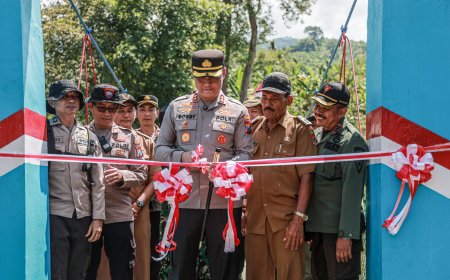 Kapolres Jember Wujudkan Infrastruktur Aman dan Nyaman
