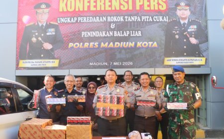 Polisi Tindak Tegas Pengiriman Rokok Ilegal