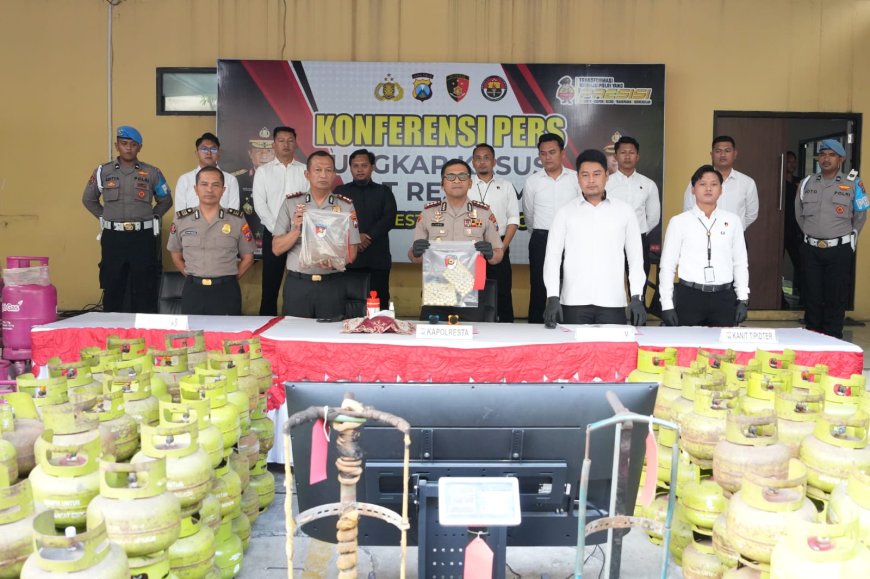 Polisi Ungkap Praktik Oplosan LPG Bersubsidi