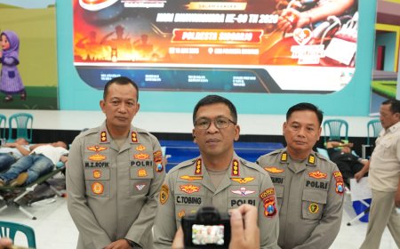 Polresta Sidoarjo Ajak Personel dan Masyarakat Berbagi Melalui Donor Darah