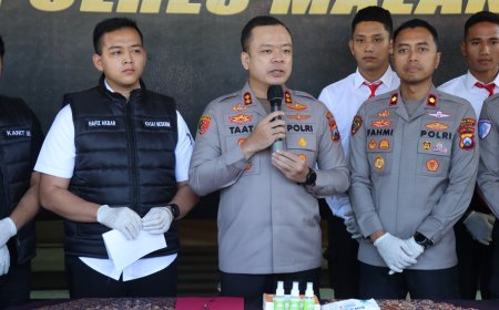 Polisi Amankan Dua Pemuda dan Barang Bukti Sajam saat Razia