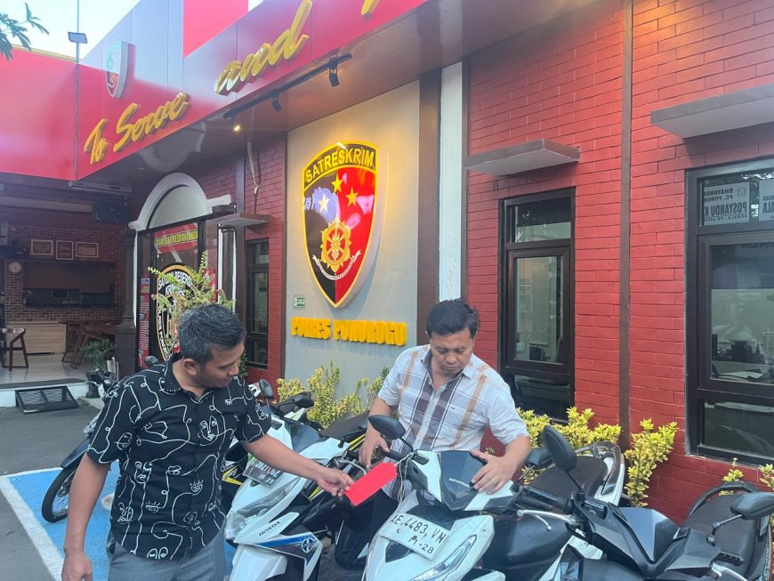 Lima Motor Curian Diamankan, Pelaku Segera Diproses Hukum